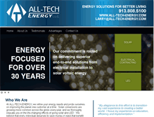 Tablet Screenshot of all-tech-energy.com